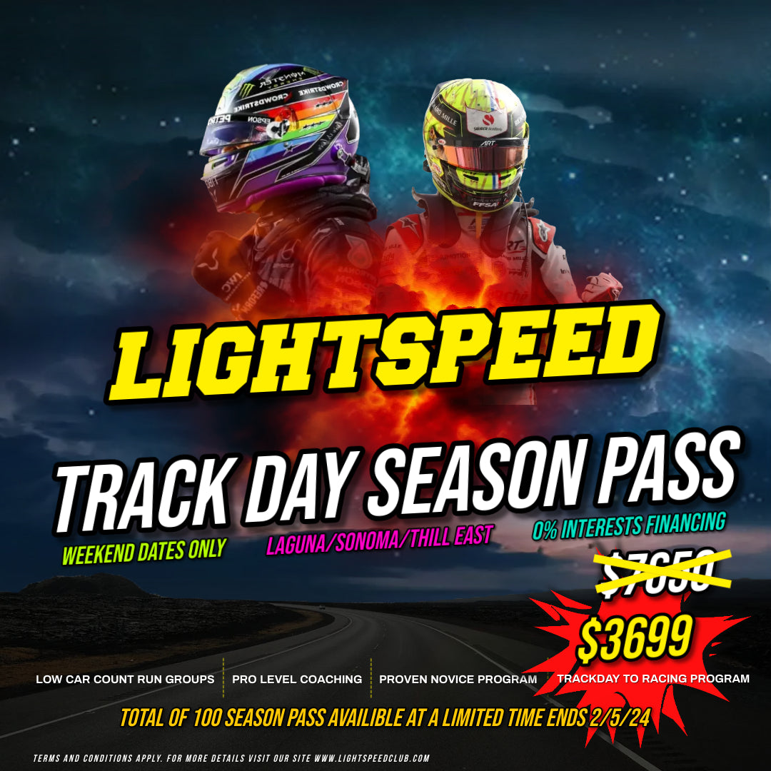 LightSpeed Track day Season Pass